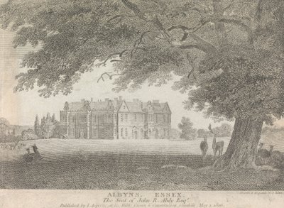 Albyns، Essex، The Seat of John R. Abdy، Esquire (نشر بواسطة L. Asperne) ؛ الصفحة 7 (المجلد الأول) بواسطة صموئيل رولي