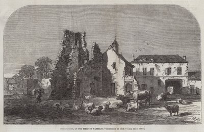 Hougoumont ، في مجال واترلو بواسطة صموئيل ريد