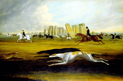 The Pinckney Family Coursing at Stonehenge بواسطة صموئيل سبود