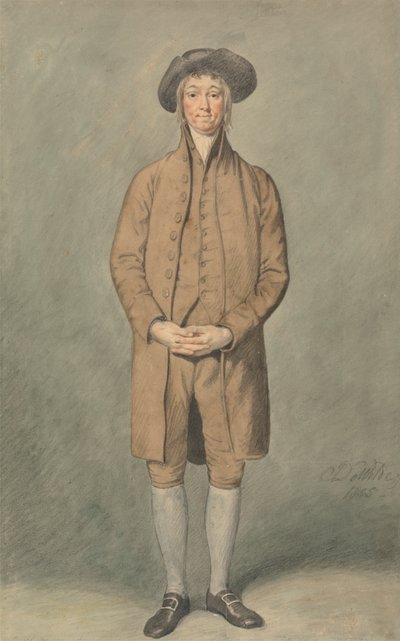 السيد ماثيوز في دور ماثيو داو في مدرسة الأصدقاء بواسطة Samuel de Wilde