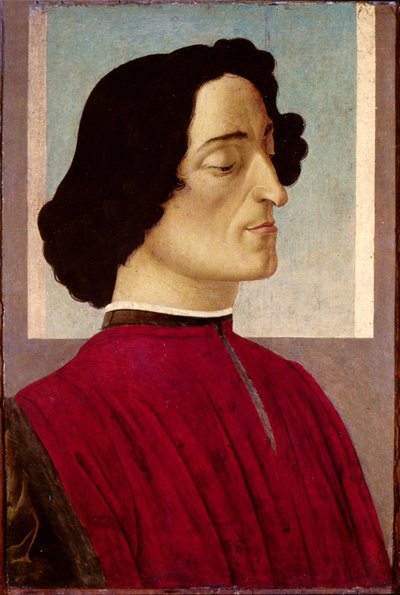 صورة جوليانو دي ميديشي ، ج .1480 (تمبرا على لوحة) بواسطة ساندرو بوتيتشيلي