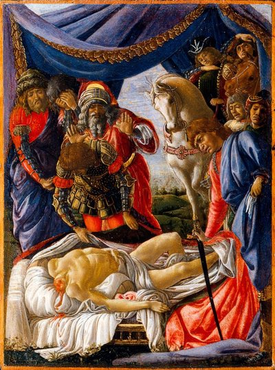 العثور على القتلى Holofernes بواسطة ساندرو بوتيتشيلي