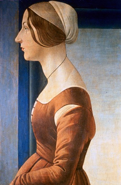 لا بيلا سيمونيتا ، 1475 بواسطة ساندرو بوتيتشيلي