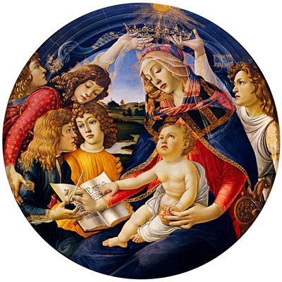 مادونا من Magnificat ، 1483 بواسطة ساندرو بوتيتشيلي