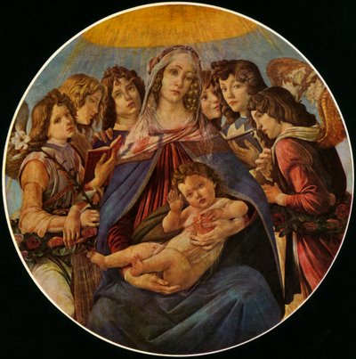 مادونا الرمان ، c1487 ، 1937. بواسطة ساندرو بوتيتشيلي