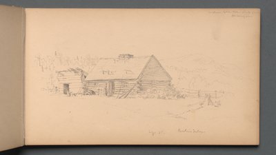 كراسة الرسم ، الصفحة 14: شلالات برلين في 2 سبتمبر 1859. بواسطة سانفورد روبنسون جيفورد