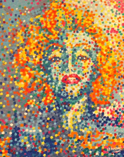 مارلين مونرو بواسطة سانتينا سيمادار بانيتا