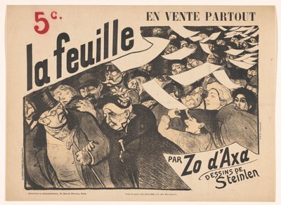 فاتورة إعلان عن La feuille by Zo d