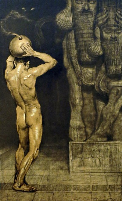 الأناركي ، 1894 بواسطة Sascha Schneider
