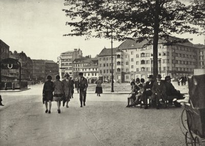 برلين: Bulow-Platz (صورة b / w) بواسطة ساشا ستون