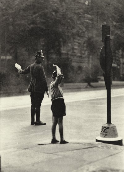 برلين: Schupo (صورة b / w) بواسطة ساشا ستون