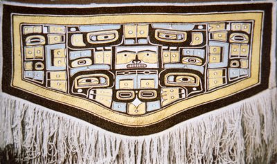Chilkat Blanket, Tlingit Tribe (textiles) بواسطة المدرسة الأمريكية