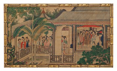 مشهد من بين أربعة وعشرين مشهدًا من فيلم Dream of the Red Chamber بواسطة المدرسة الصينية