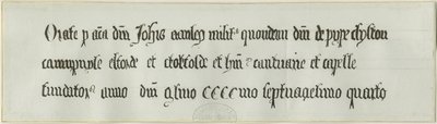 Elford Church: Tomb of Sir John Stanley: pen and ink drawing, nd [?19th cent] (drawing) بواسطة مدرسة اللغة الإنجليزية