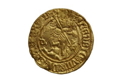 عملة تيودور من Asthall Hoard بواسطة مدرسة اللغة الإنجليزية