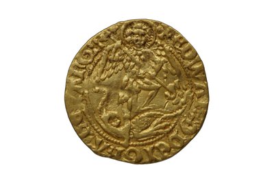 عملة تيودور من Asthall Hoard بواسطة مدرسة اللغة الإنجليزية