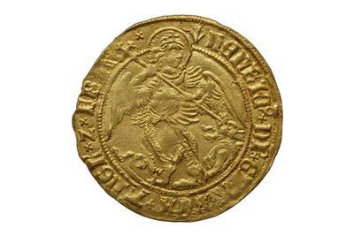 عملة تيودور من Asthall Hoard بواسطة مدرسة اللغة الإنجليزية