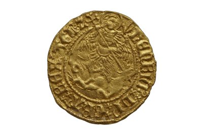 عملة تيودور من Asthall Hoard بواسطة مدرسة اللغة الإنجليزية