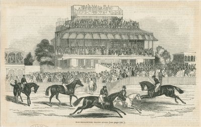 ولفرهامبتون - جراند ستاند: نقش على الخشب ، بدون تاريخ [عام 1844] (طباعة) بواسطة مدرسة اللغة الإنجليزية