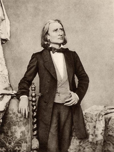 فرانز (فيرينش) ليزت (1811-1886) بواسطة مدرسة الهنغارية
