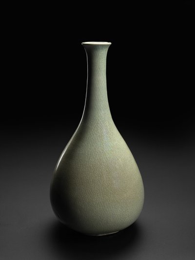 Celadon Bottle, late 11th-early 12th century (stoneware with celadon glaze) بواسطة المدرسة الكورية
