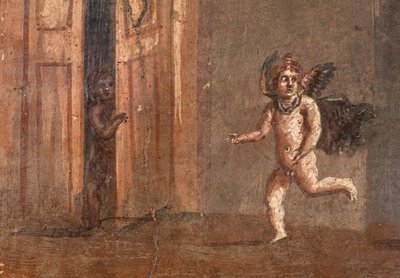 كيوبيدس يلعبون الغميضة، هيركولانيوم بواسطة رواية مدرسية