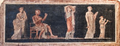 مشهد ديونيسيان، هيركولانيوم بواسطة رواية مدرسية