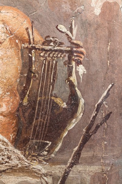 بوليفيموس وجالاتيا، هيركولانيوم بواسطة رواية مدرسية