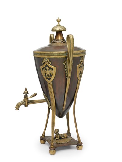 ساموفار نابليون ، حوالي 1815 (جرة ، قهوة) بواسطة المدرسة الروسية