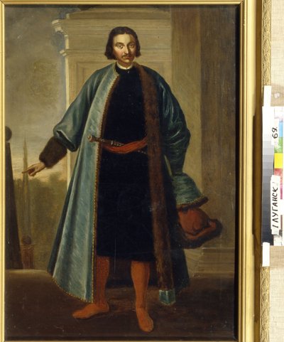 صورة للأمير أنيكيتا إيفانوفيتش ريبنين (1668-1726). (صورة الأمير أ. آي. ريبنين). جندي وسياسي روسي ، تميز خلال حرب الشمال الكبرى (1700-1721) ، ثم شغل منصب حاكم ليفونيا وكان قريبًا ومتحمسًا بواسطة المدرسة الروسية