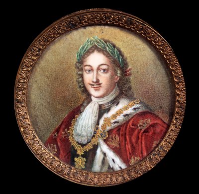 بطرس الأول (1672-1725) بواسطة المدرسة الروسية