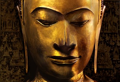 Head of a Buddha image بواسطة مدرسة سيامي