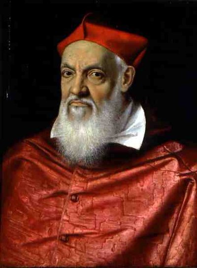 الكاردينال ريتشي (زيت على لوح) بواسطة Scipione Pulzone