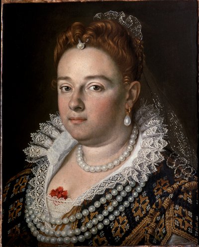 صورة لبيانكا كابيلو ، سيدة البندقية في عصر النهضة. (لوحة بواسطة Scipione Pulzone