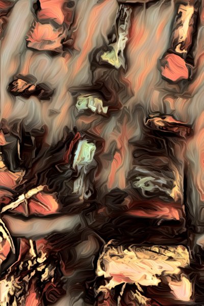 خطوط الأشجار ، 2021 (رقمي) بواسطة سكوت ج.ديفيس