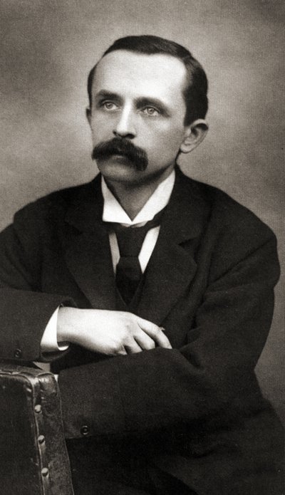 صورة JMBarrie ، c1890 (بني داكن الصورة) بواسطة المدرسة الاسكتلندية