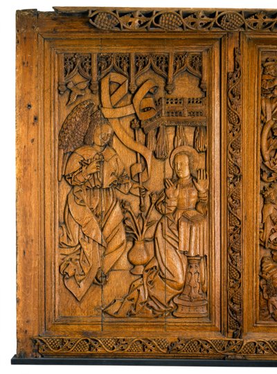 البشارة من لوحات بيتون ، 1524-37 بواسطة المدرسة الاسكتلندية