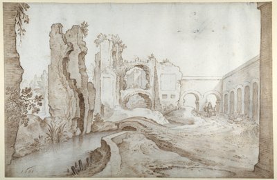 Ruins of the Thermae of Titus بواسطة سيباستيان فرانكس