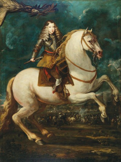 صورة الفروسية لتشارلز الثاني ملك إسبانيا ، 1660. بواسطة سيباستيان دي هيريرا بارنويفو
