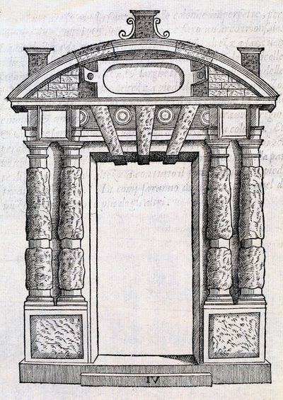 مطبوعات فنية بواسطة Sebastiano Serlio