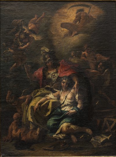 Minerva (oil on canvas) بواسطة سيباستيانو ريتشي