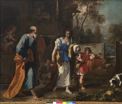 انشقاق هاجر ، ج .1724 بواسطة سيباستيانو ريتشي