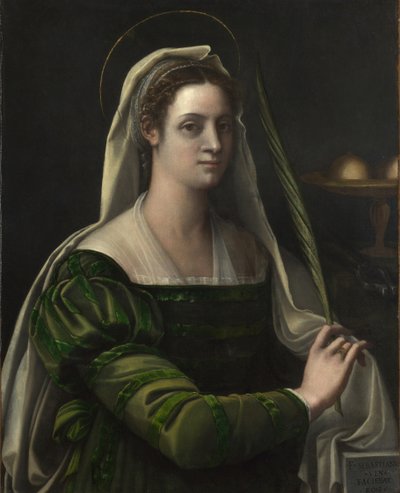القديس أغاثا ، 1540 بواسطة سيباستيانو ديل بيومبو