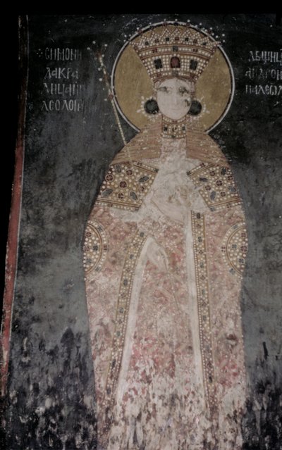 الملكة سيمونيس 1131-21 بواسطة المدرسة الصربية