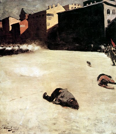 المذبحة 1905. بواسطة سيرجي إيفانوف