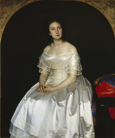 صورة للأميرة ماريا فاسيليفنا فورونتسوفا 1819-1894 ، 1851 بواسطة سيرجي كونستانتينوفيتش زاريانكو