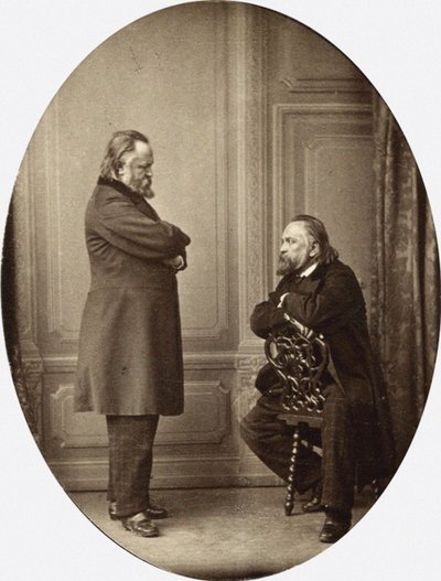 قلوب ضد القلوب. صورة مزدوجة لقلوب ألكسندر إيفانوفيتش 1812-1870 ، 1865 بواسطة سيرجي لفوفيتش ليفيتسكي