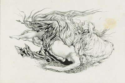 تشيرنومور وليودميلا. رسم توضيحي لقصيدة رسلان وليودميلا بقلم أ. بوشكين ، 1921-1926. بواسطة سيرجي فاسيليفيتش شيخونين