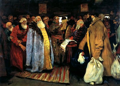 وصول فويفود ، 1907. بواسطة سيرجي فاسيليفيتش إيفانوف