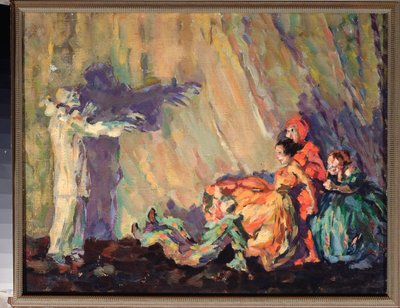 المهرجون ، pagliacci (المهرجون) (المهرجون ، Pagliacci) (Costumes de la commedia dell